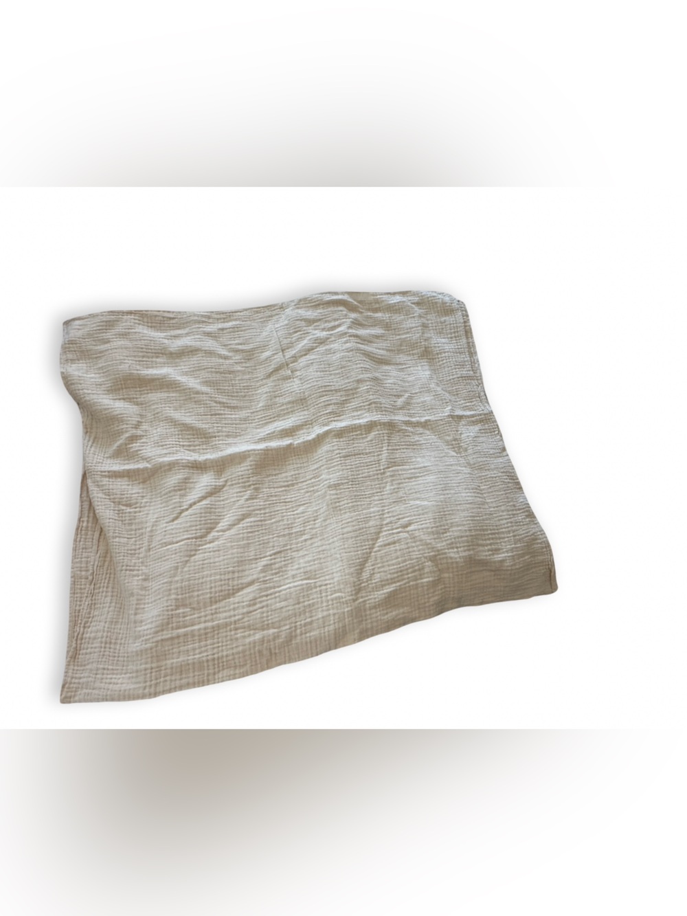 Cream Guaze Scarf